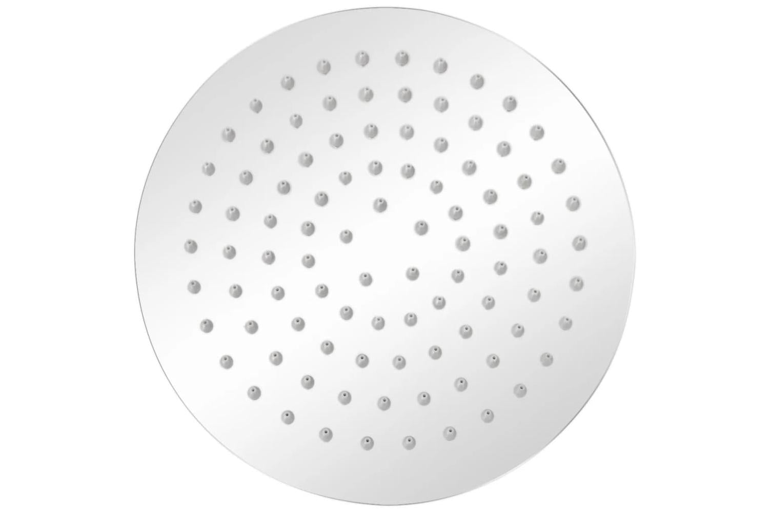 vidaXL 275934 Rain Shower Head 2 Pcs Stainless Steel ÃƒÂƒÃ‚Â˜ 20cm-2