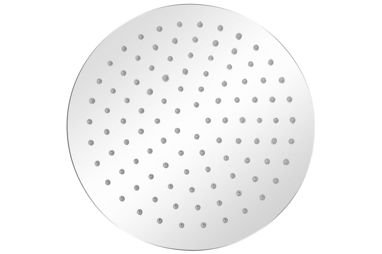 vidaXL 142155 Rain Shower Head Stainless Steel 25cm Round-2