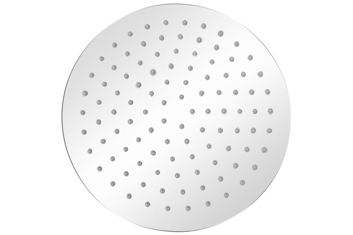 vidaXL 275935 Rain Shower Head 2 Pcs Stainless Steel ÃƒÂƒÃ‚Â˜ 25cm-2