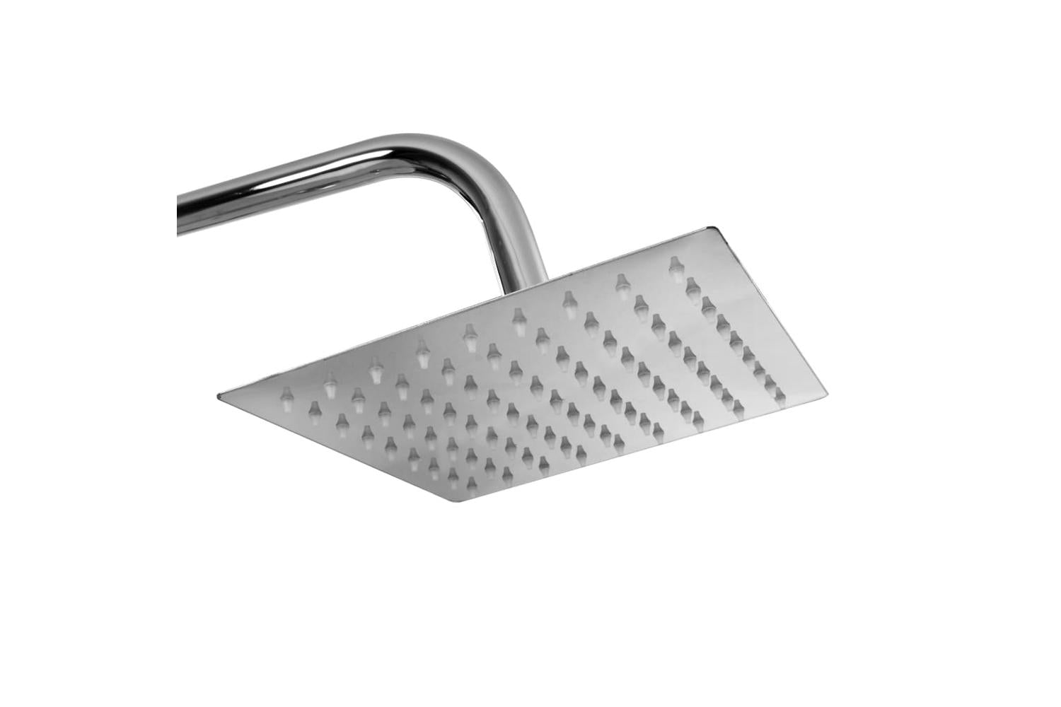 vidaXL 145055 Dual Head Shower Set with Hand Shower | Silver-8