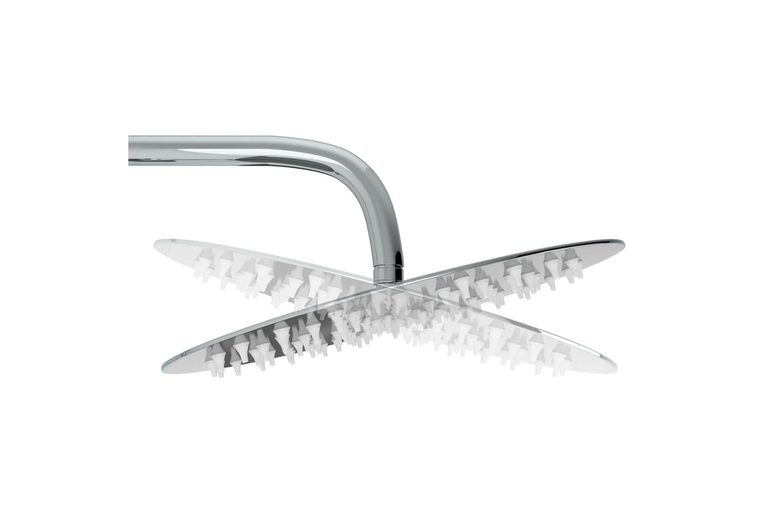 Vidaxl 145056 Dual Head Shower Set With Hand Shower Stainless Steel-7