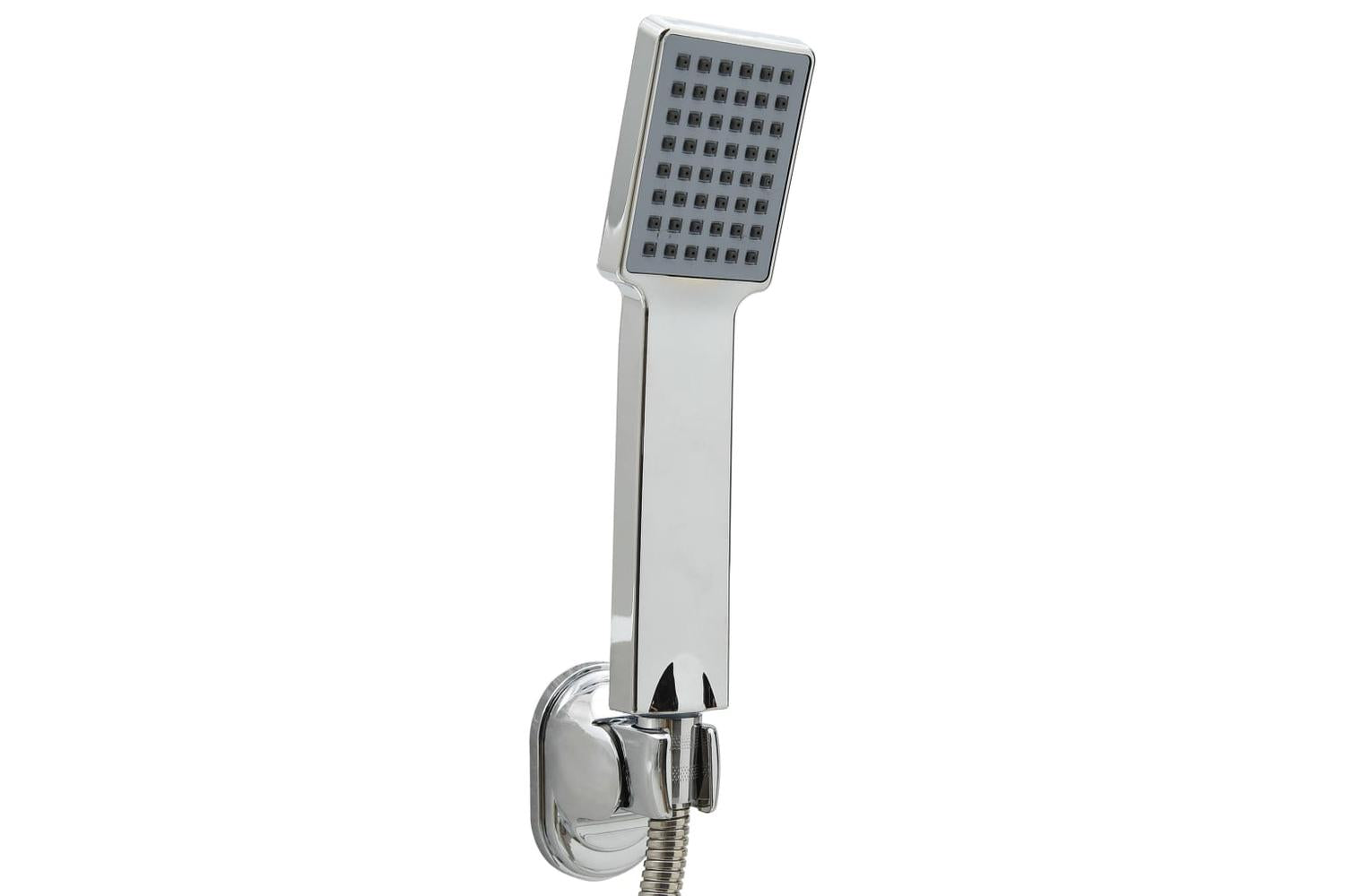 Vidaxl 146490 Handheld Shower Head With 1.5 M Hose Chrome-3