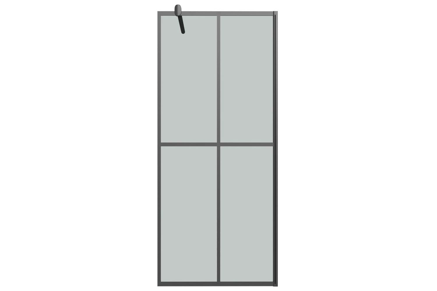 vidaXL 151884 Walk-in Shower Screen 80x195cm Dark Tempered Glass-3