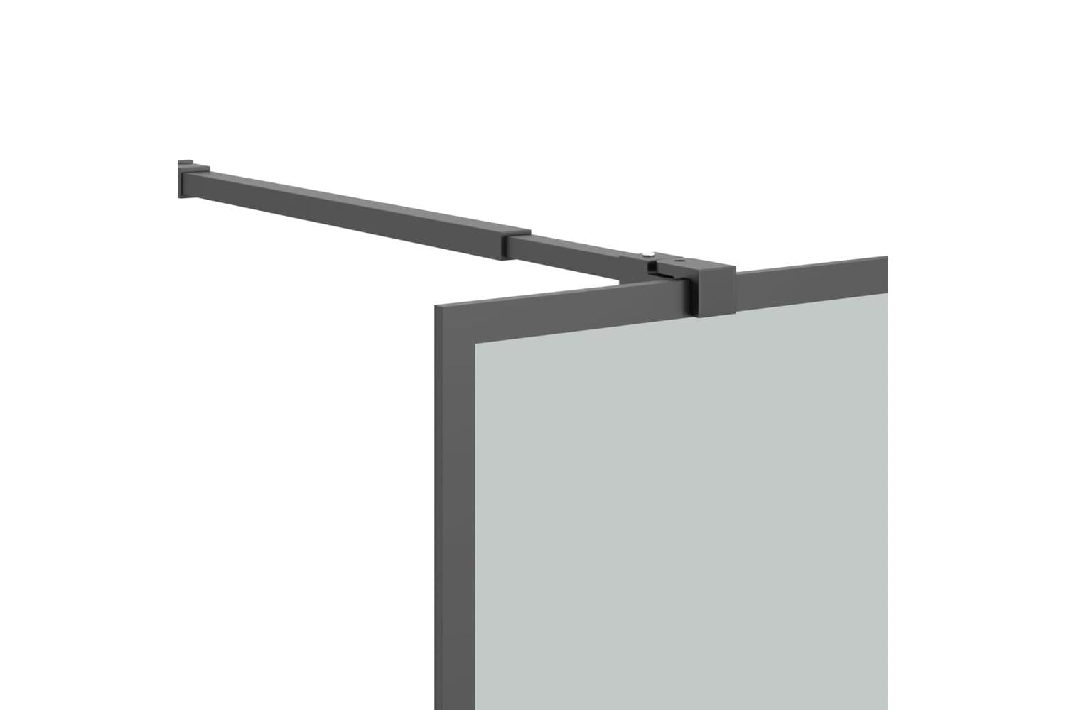 vidaXL 151884 Walk-in Shower Screen 80x195cm Dark Tempered Glass-6