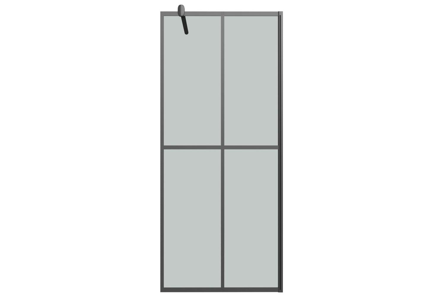 Vidaxl 151885 Walk-in Shower Screen 90x195cm Dark Tempered Glass-3