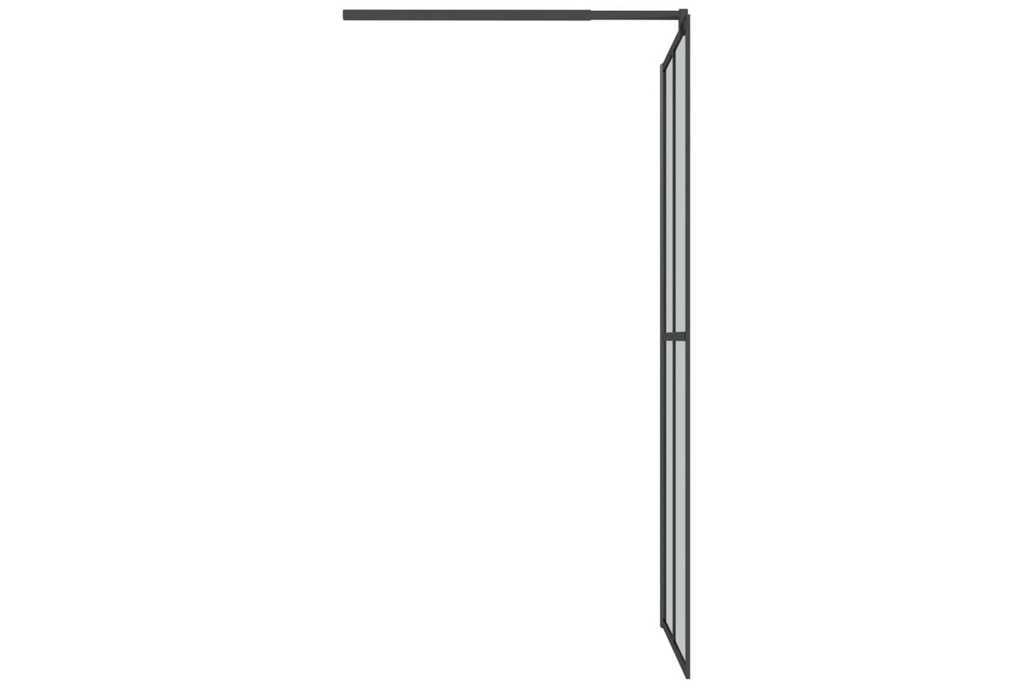 Vidaxl 151885 Walk-in Shower Screen 90x195cm Dark Tempered Glass-4