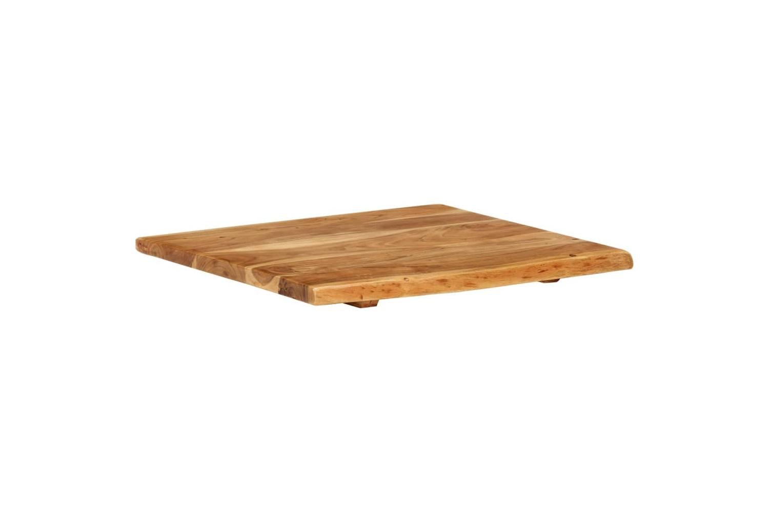 vidaXL 286317 Bathroom Vanity Top Solid Acacia Wood 58x52x2.5cm-8