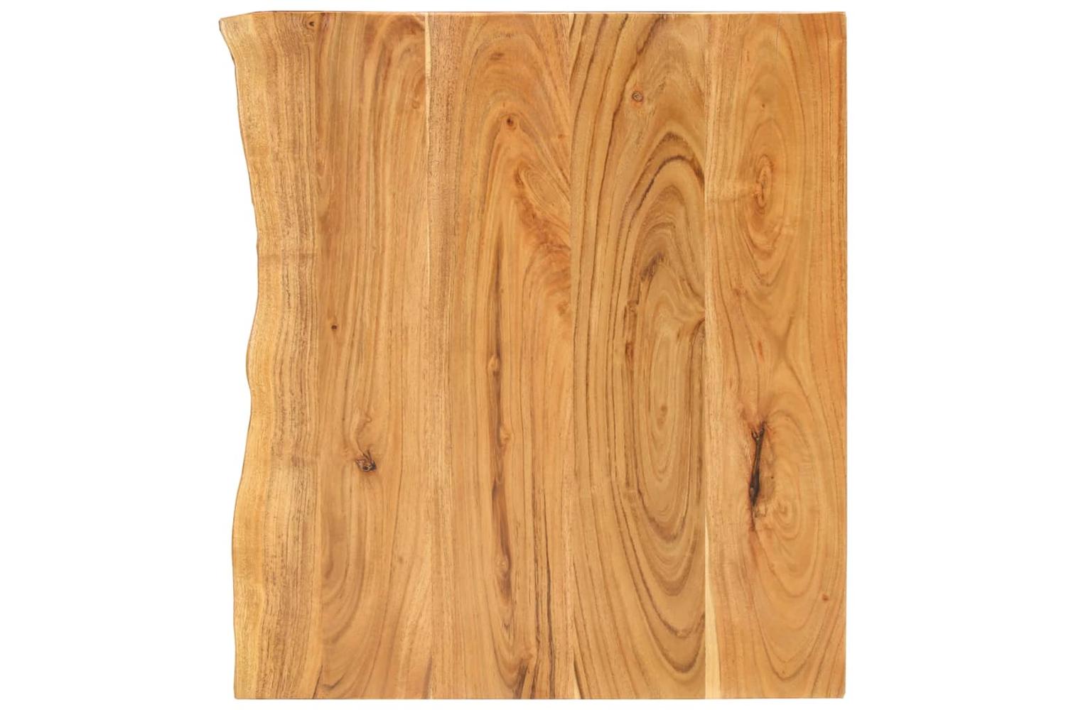 vidaXL 286318 Bathroom Vanity Top Solid Acacia Wood 58x52x3.8cm