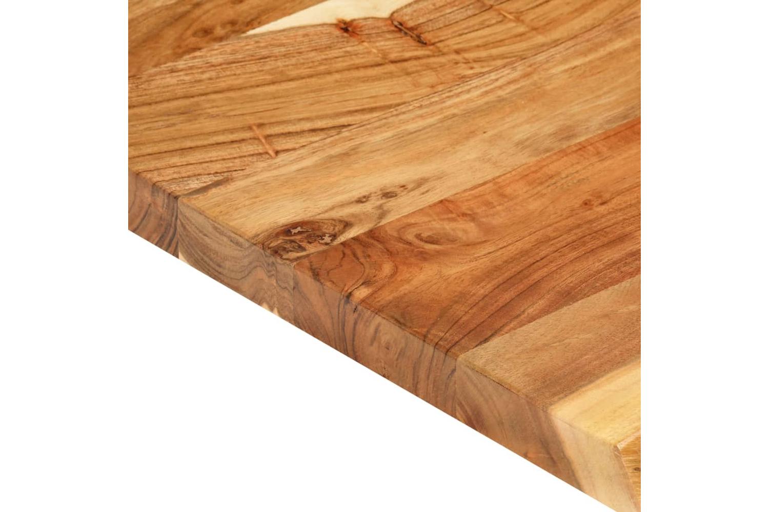 vidaXL 286318 Bathroom Vanity Top Solid Acacia Wood 58x52x3.8cm-5