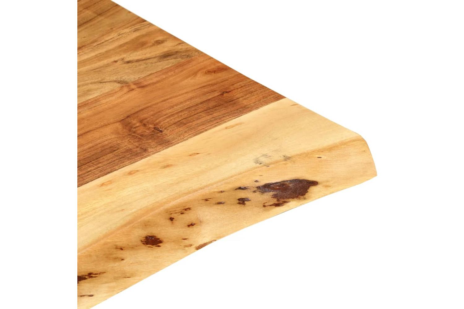 vidaXL 286318 Bathroom Vanity Top Solid Acacia Wood 58x52x3.8cm-6
