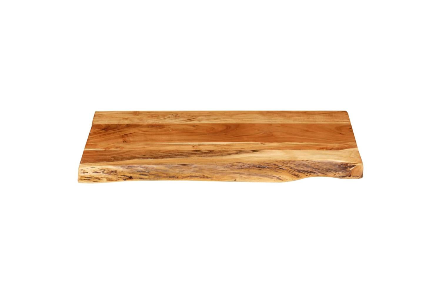 vidaXL 286320 Bathroom Vanity Top Solid Acacia Wood 80x52x3.8cm-3