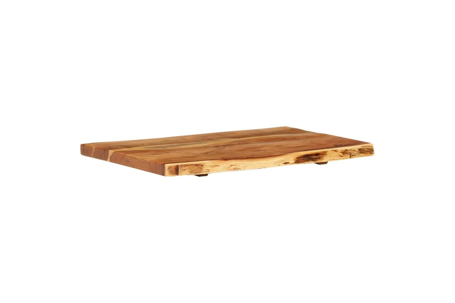 vidaXL 286320 Bathroom Vanity Top Solid Acacia Wood 80x52x3.8cm-9