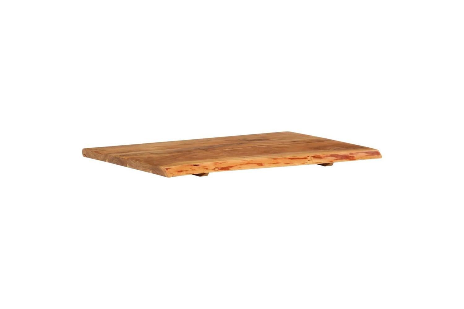vidaXL 286319 Bathroom Vanity Top Solid Acacia Wood 80x52x2.5cm-9
