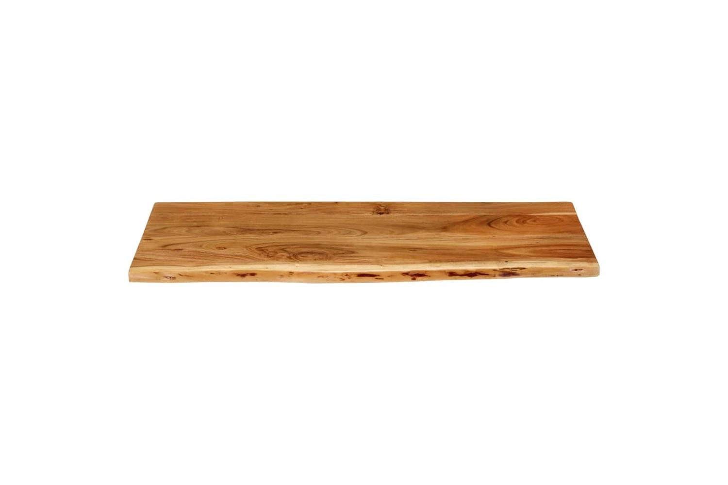 vidaXL 286323 Bathroom Vanity Top Solid Acacia Wood 114x52x2.5cm-3