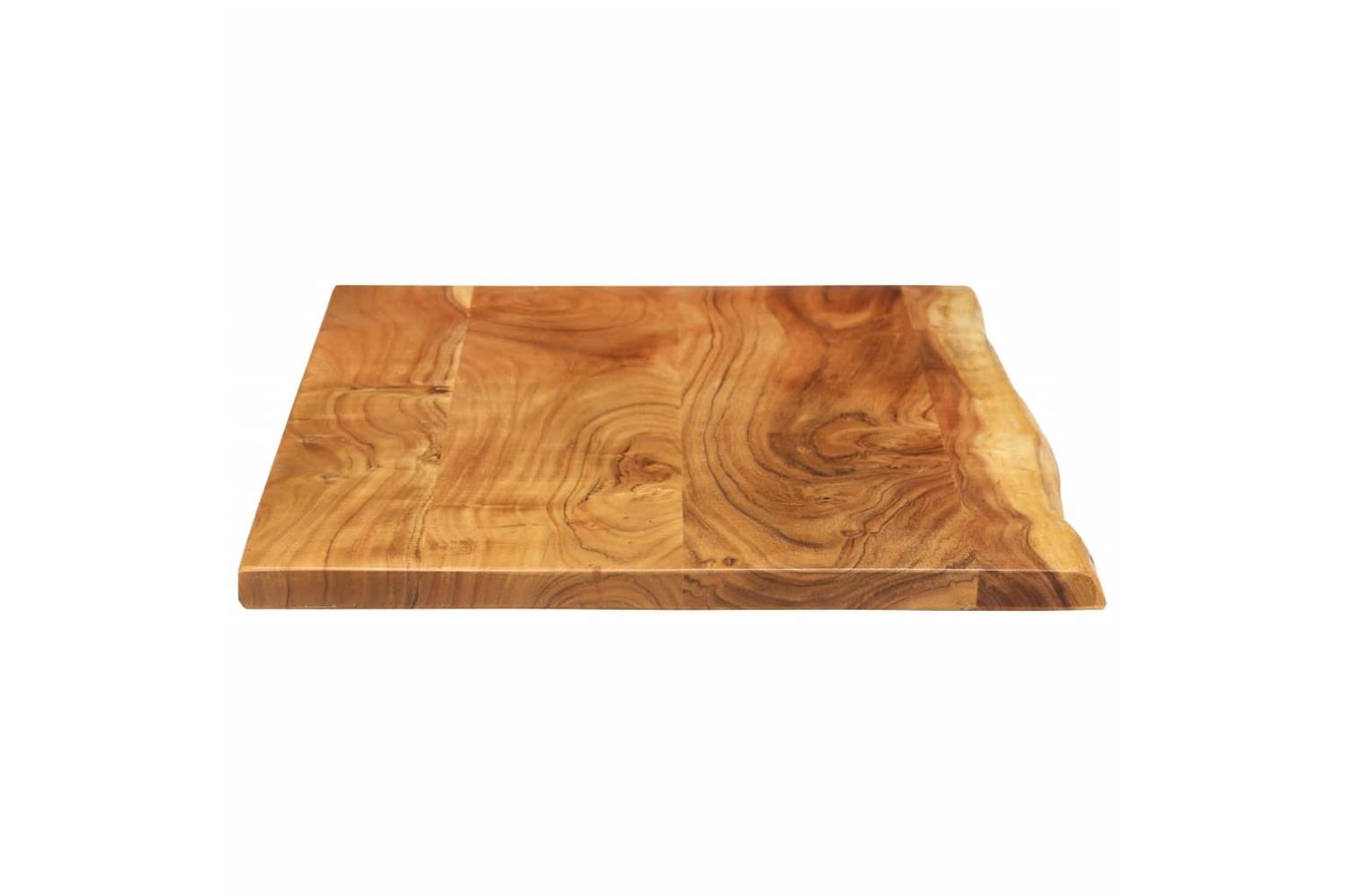 vidaXL 286323 Bathroom Vanity Top Solid Acacia Wood 114x52x2.5cm-4
