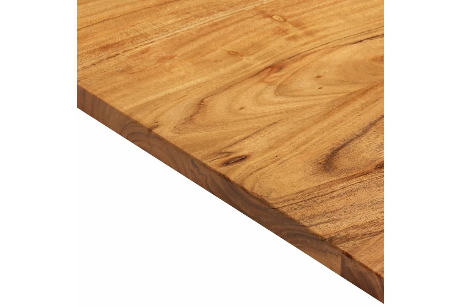 vidaXL 286323 Bathroom Vanity Top Solid Acacia Wood 114x52x2.5cm-5