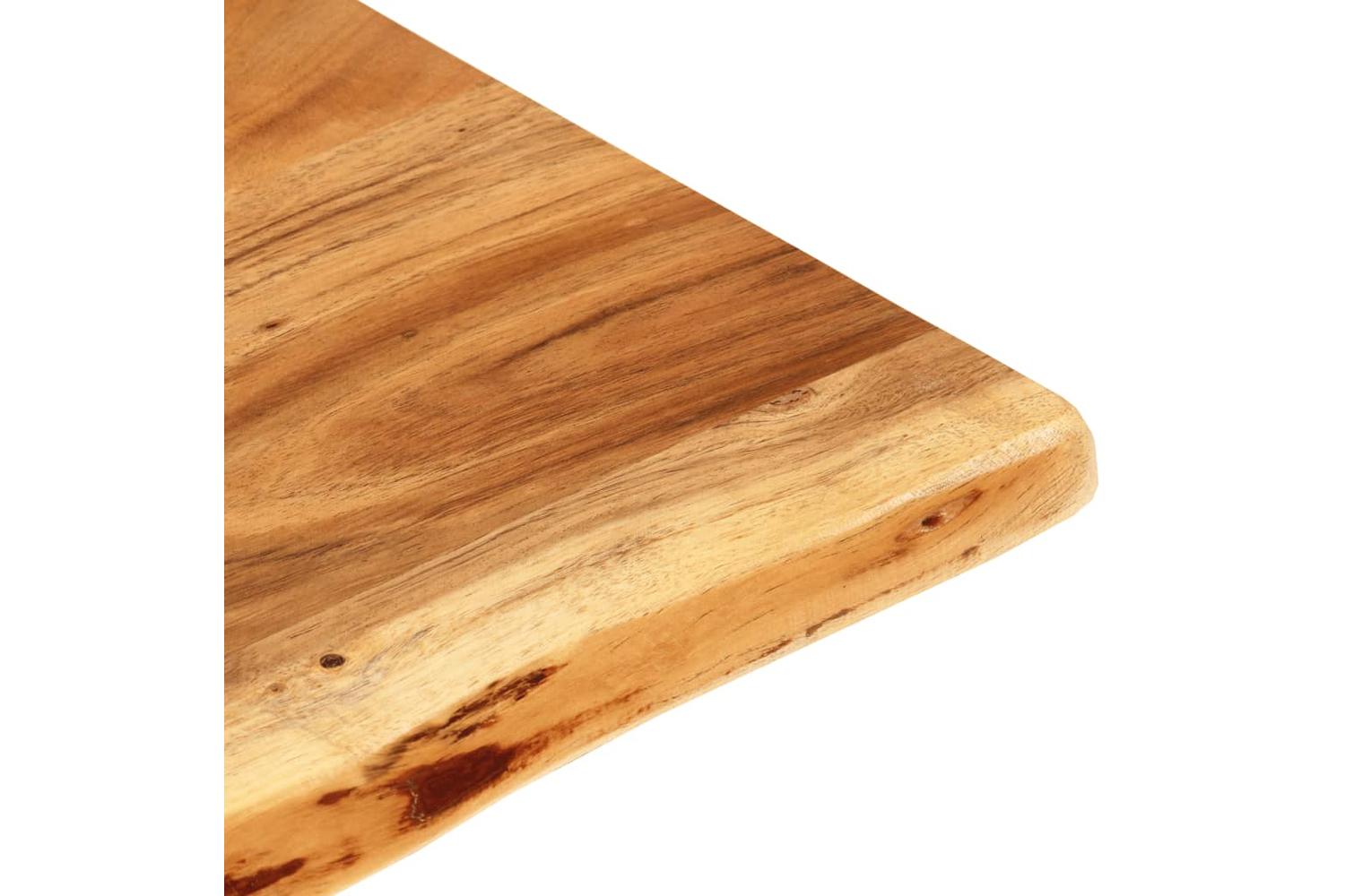 vidaXL 286323 Bathroom Vanity Top Solid Acacia Wood 114x52x2.5cm-6