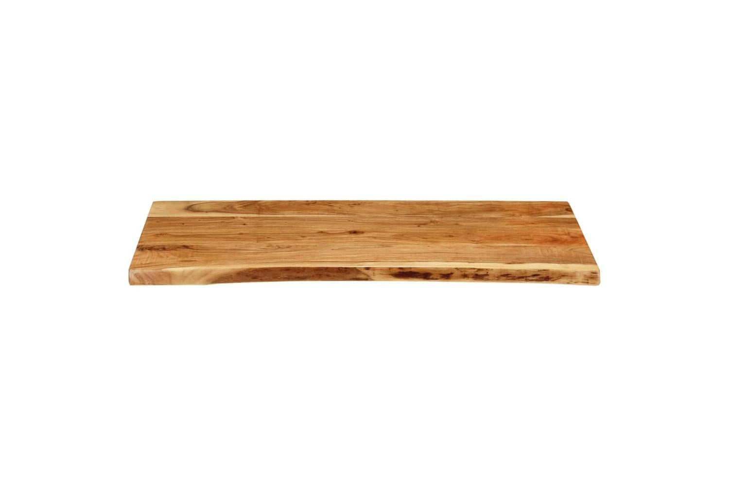vidaXL 286324 Bathroom Vanity Top Solid Acacia Wood 114x52x3.8cm-3