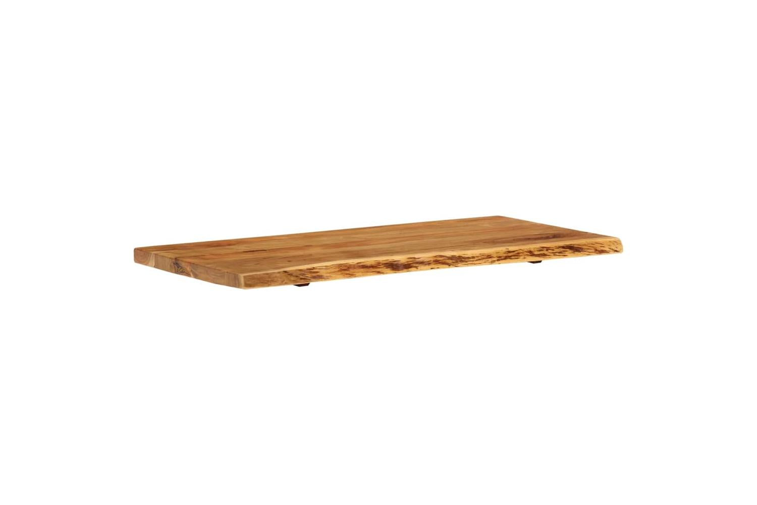 vidaXL 286324 Bathroom Vanity Top Solid Acacia Wood 114x52x3.8cm-8