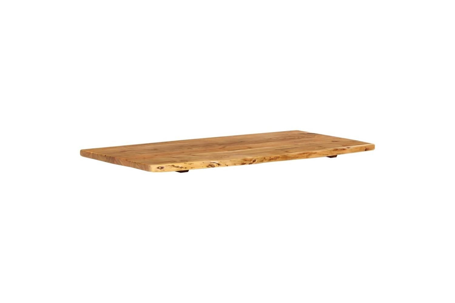 vidaXL 286321 Bathroom Vanity Top Solid Acacia Wood 100x52x2.5cm-8