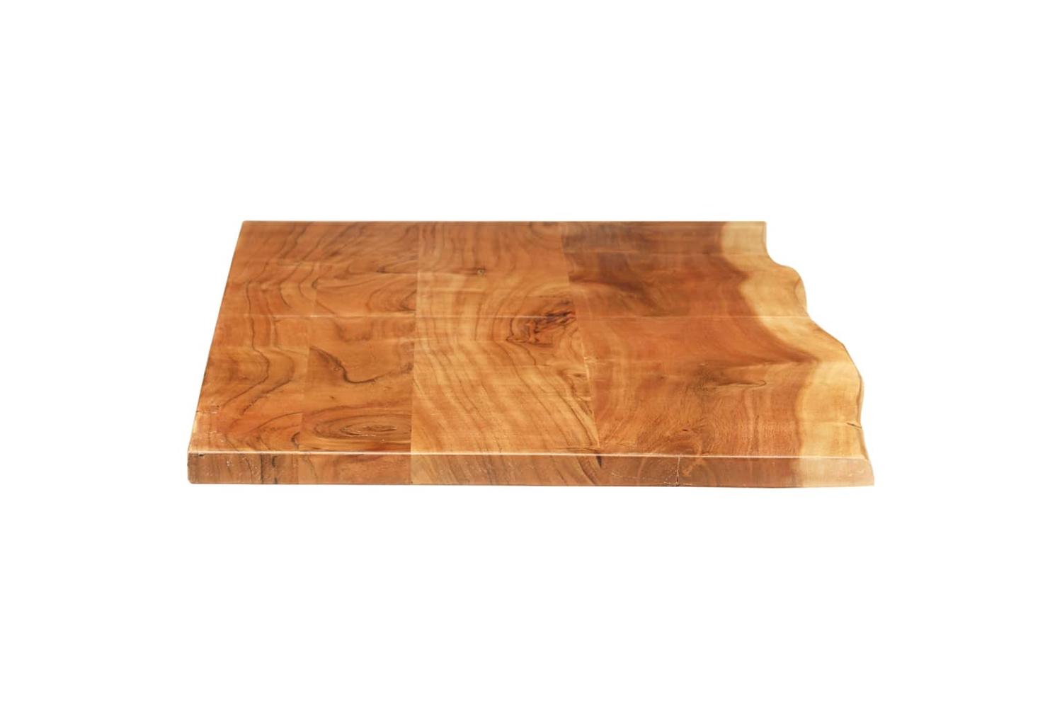 vidaXL 286325 Bathroom Vanity Top Solid Acacia Wood 140x52x2.5cm-4