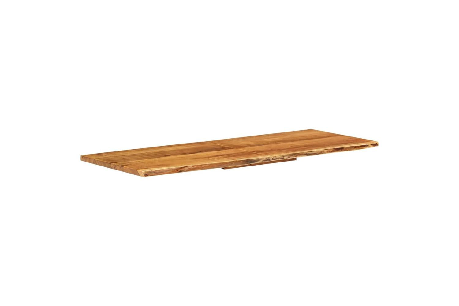 vidaXL 286325 Bathroom Vanity Top Solid Acacia Wood 140x52x2.5cm-9