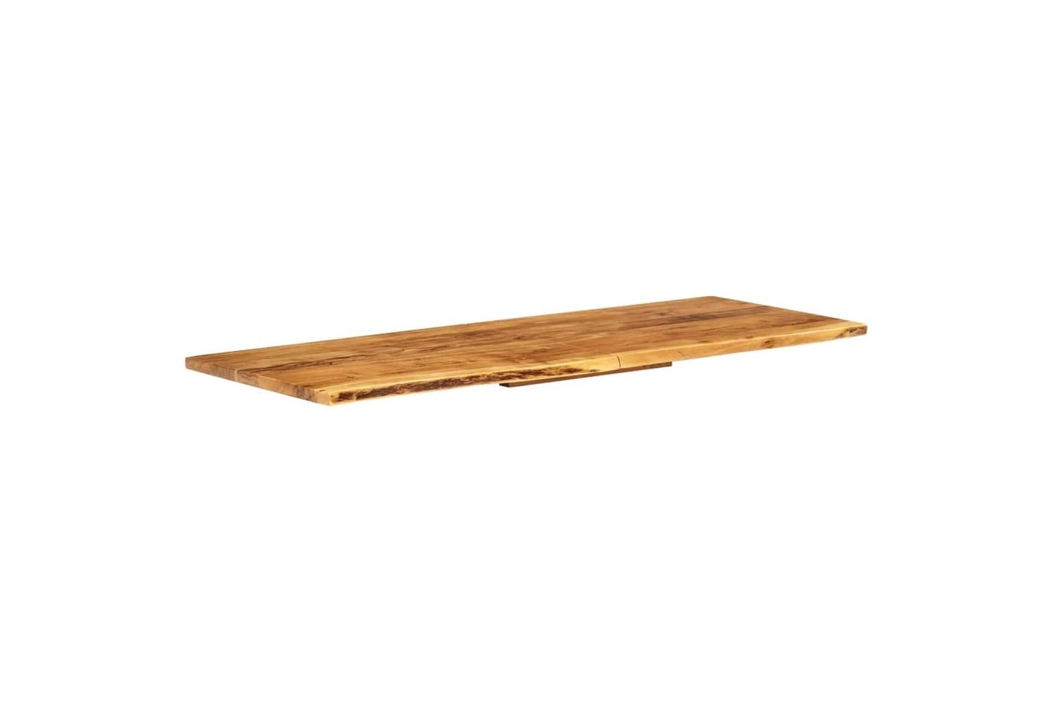 vidaXL 286325 Bathroom Vanity Top Solid Acacia Wood 140x52x2.5cm-10