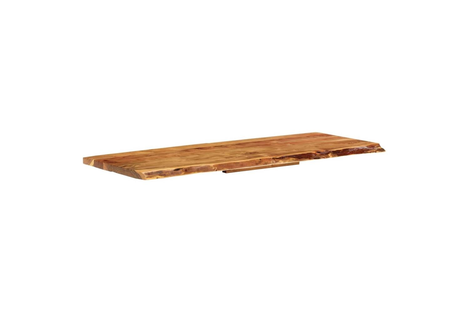 vidaXL 286326 Bathroom Vanity Top Solid Acacia Wood 140x52x3.8cm-10