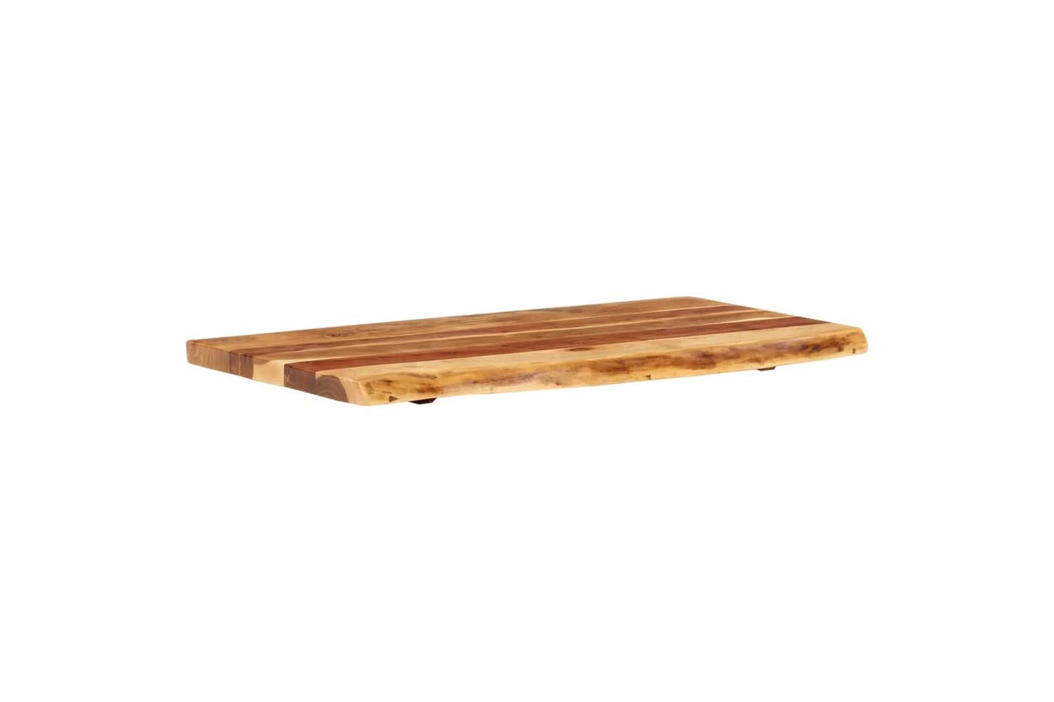 vidaXL 286322 Bathroom Vanity Top Solid Acacia Wood 100x52x3.8cm-9