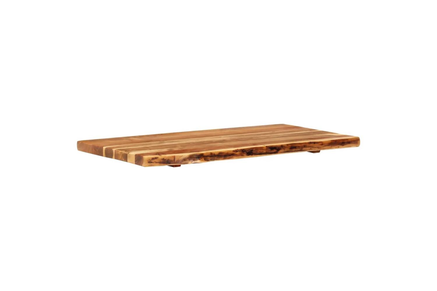 vidaXL 286322 Bathroom Vanity Top Solid Acacia Wood 100x52x3.8cm-10