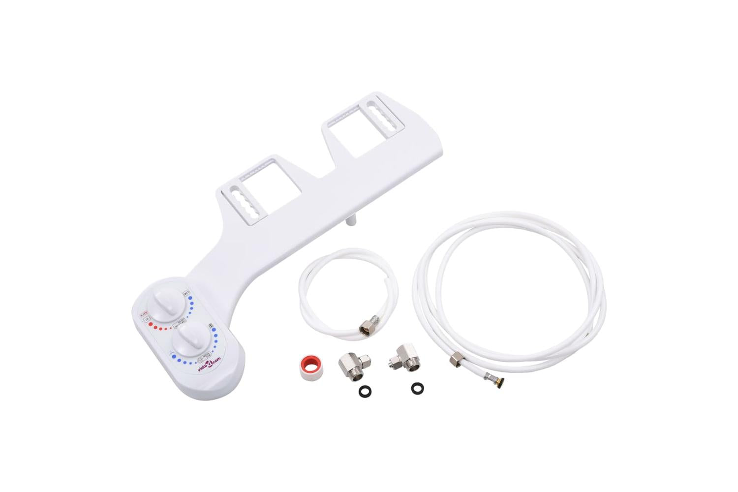 Vidaxl 145291 Bidet Toilet Seat Attachment Hot Cold Water Single Nozzle-2