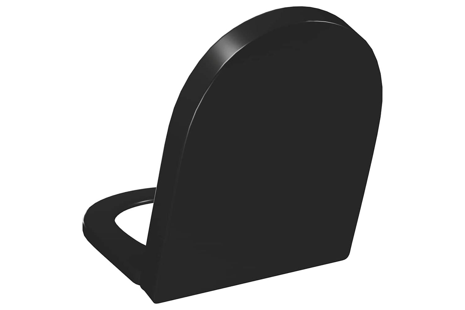 Vidaxl 145023 Soft-close Toilet Seat With Quick-release Design Black-6