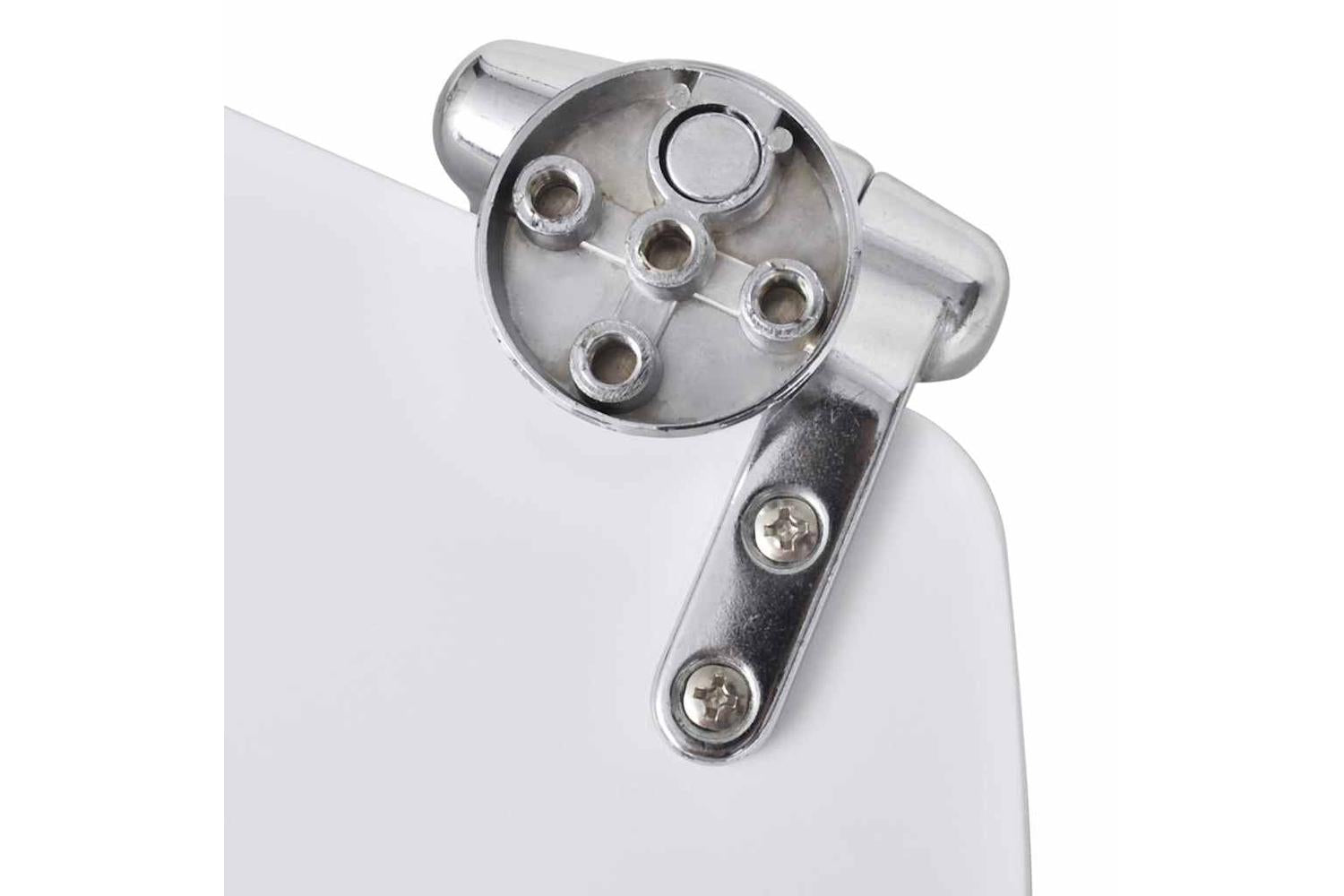 Vidaxl 275885 Toilet Seats With Soft Close Lids 2 Pcs Mdf White-7