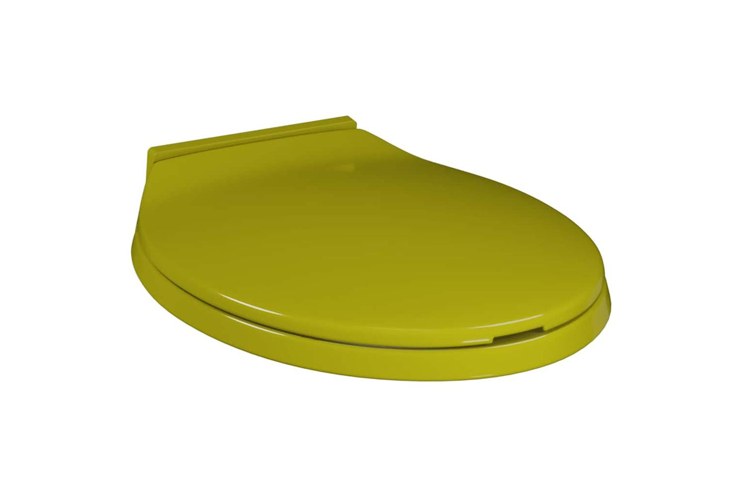 Vidaxl 145824 Soft-close Toilet Seat Green Oval-3
