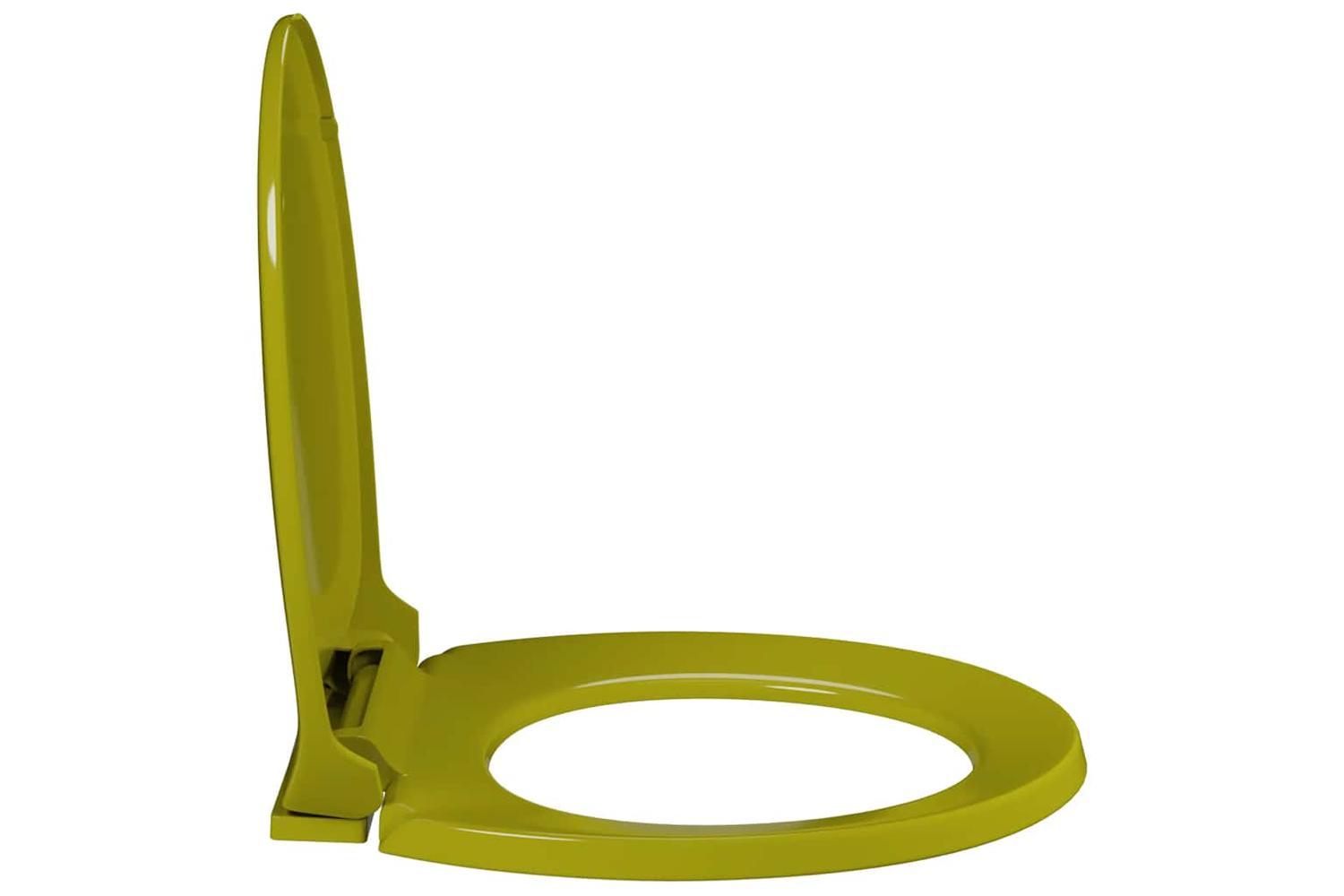 Vidaxl 145824 Soft-close Toilet Seat Green Oval-5
