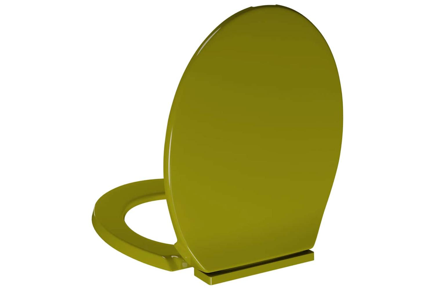 Vidaxl 145824 Soft-close Toilet Seat Green Oval-6
