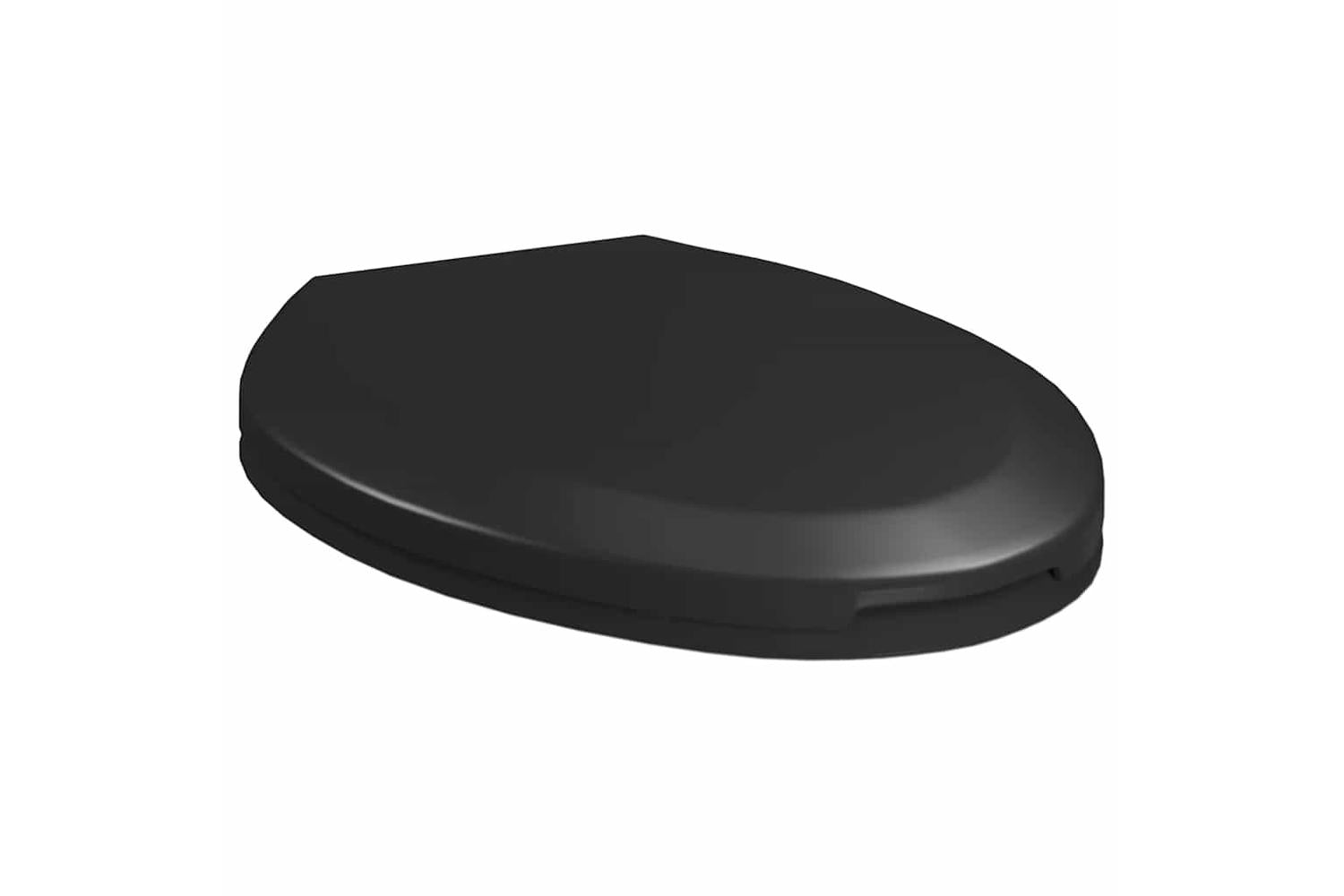 Vidaxl 145020 Soft-close Toilet Seat With Quick-release Design Black-4