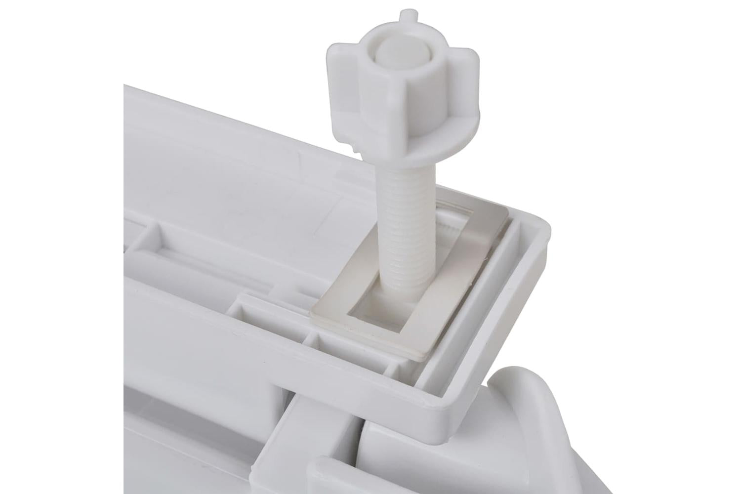 Vidaxl 275927 Toilet Seats With Soft Close Lids 2 Pcs Plastic White-6