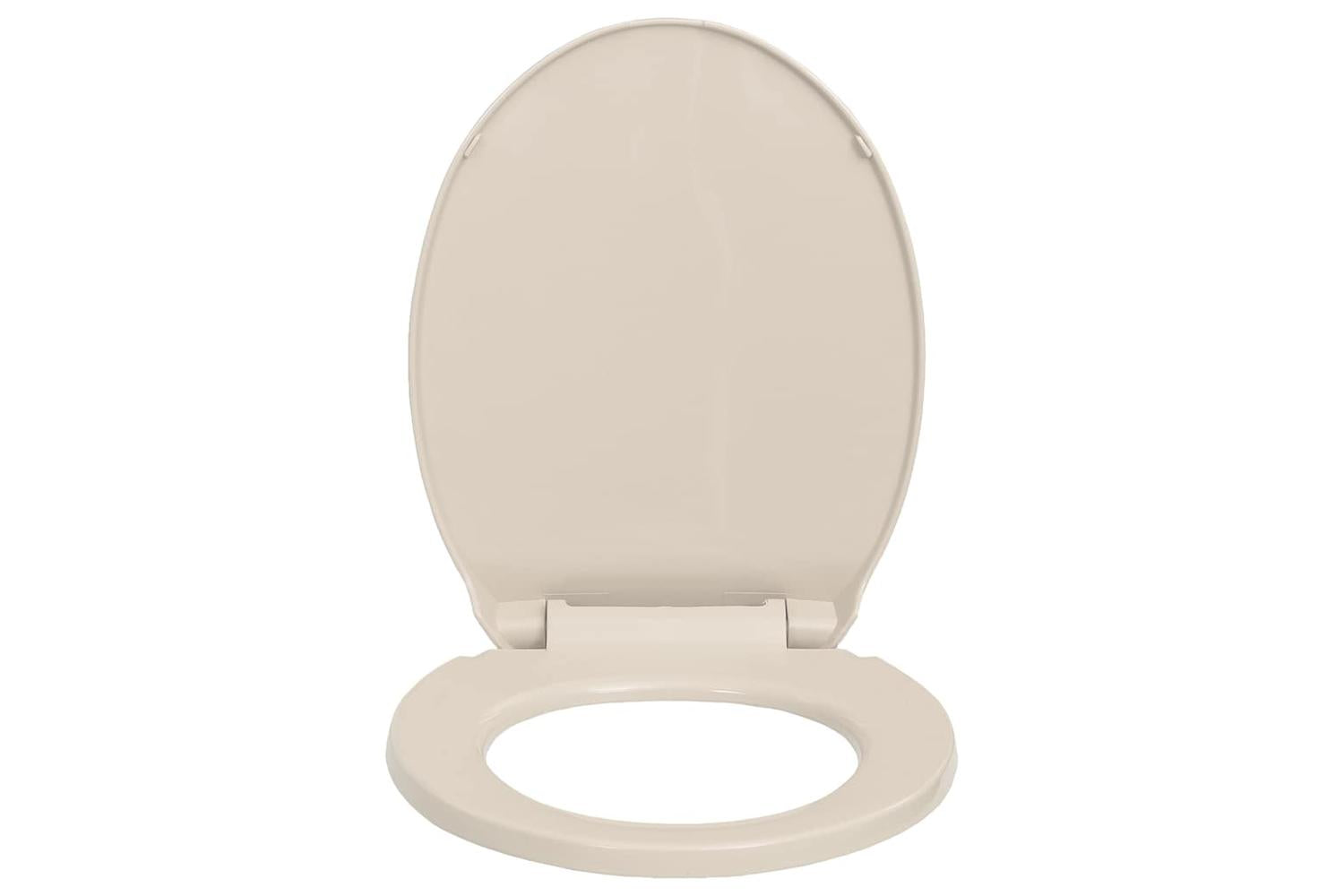 Vidaxl 145818 Soft-close Toilet Seat Apricot Oval-4