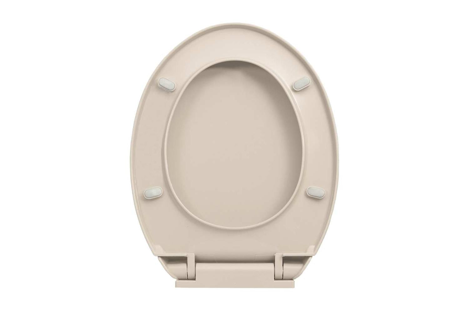 Vidaxl 145818 Soft-close Toilet Seat Apricot Oval-6