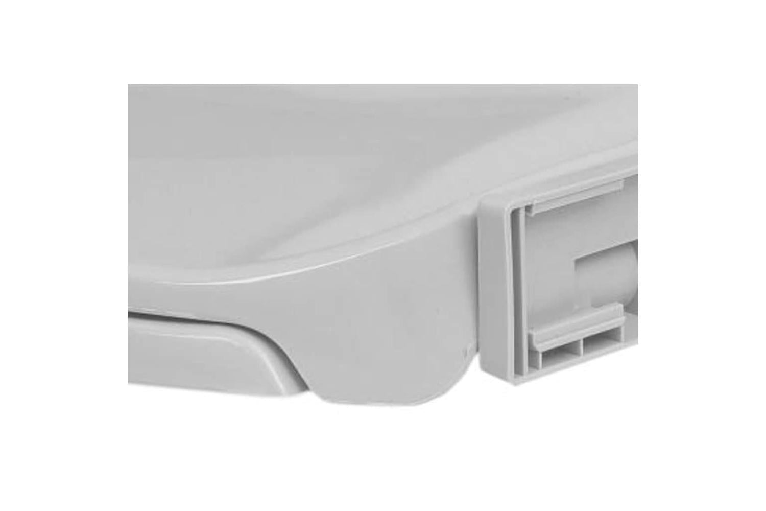 Vidaxl 145814 Soft-close Toilet Seat Light Grey Oval-7