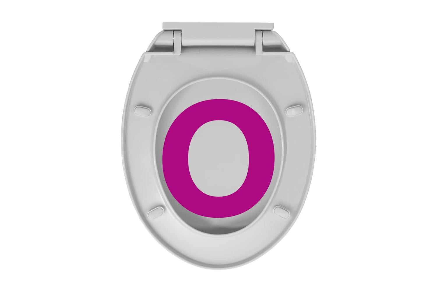 Vidaxl 145814 Soft-close Toilet Seat Light Grey Oval-9