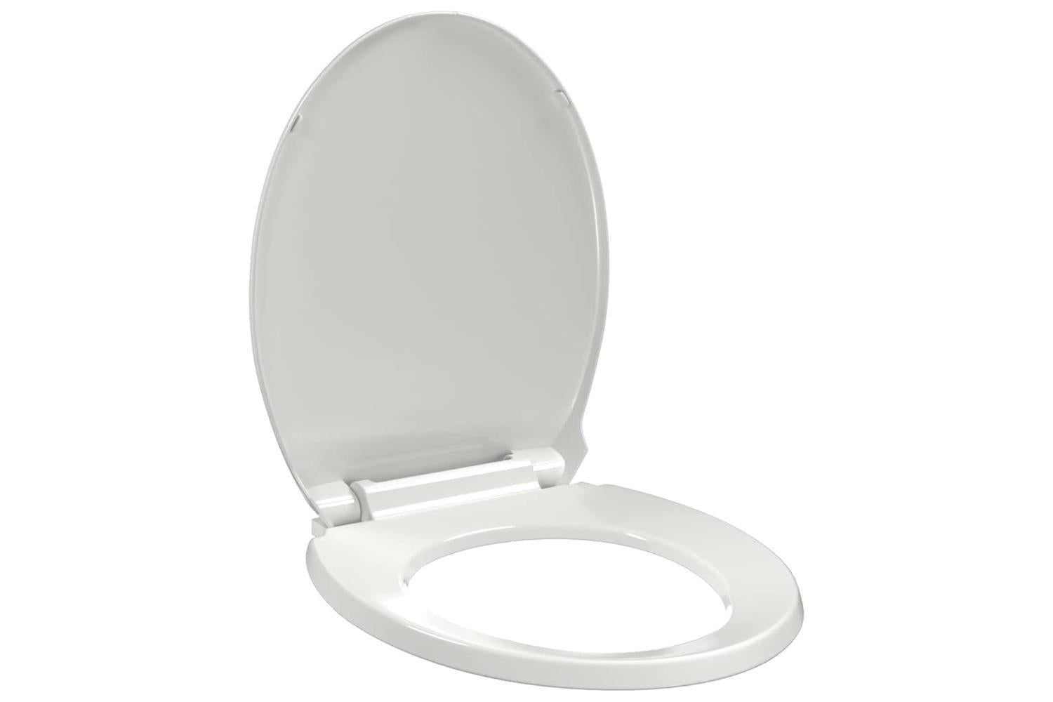 Vidaxl 141762 Soft-close Toilet Seat White Oval