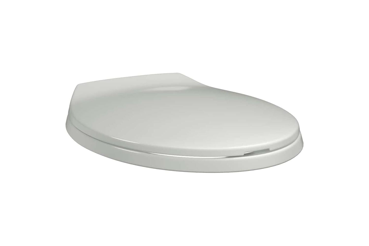 Vidaxl 141762 Soft-close Toilet Seat White Oval-4