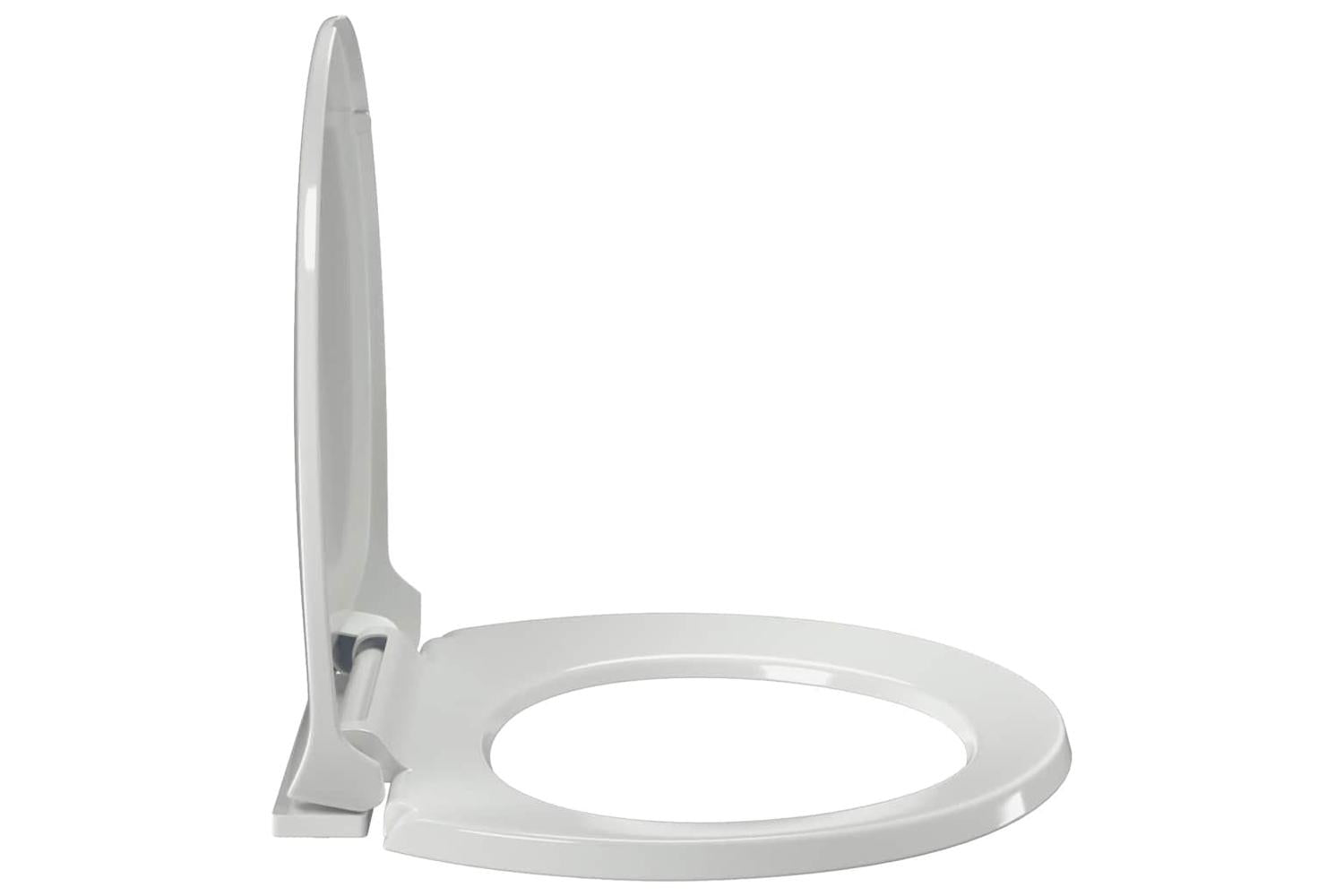 Vidaxl 141762 Soft-close Toilet Seat White Oval-5