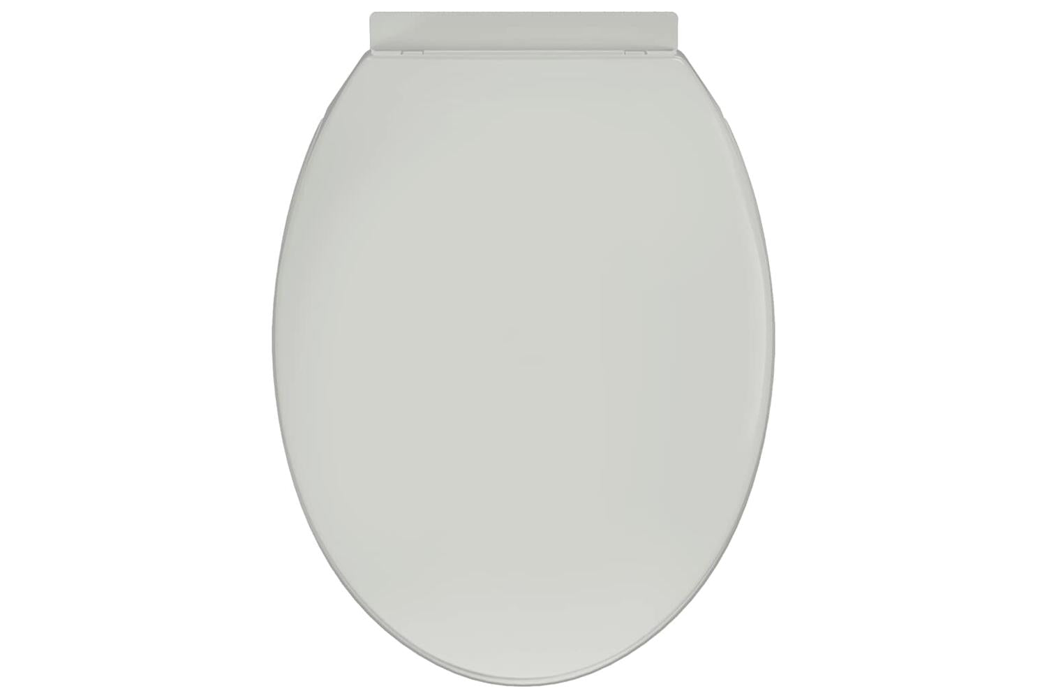 Vidaxl 141762 Soft-close Toilet Seat White Oval-8