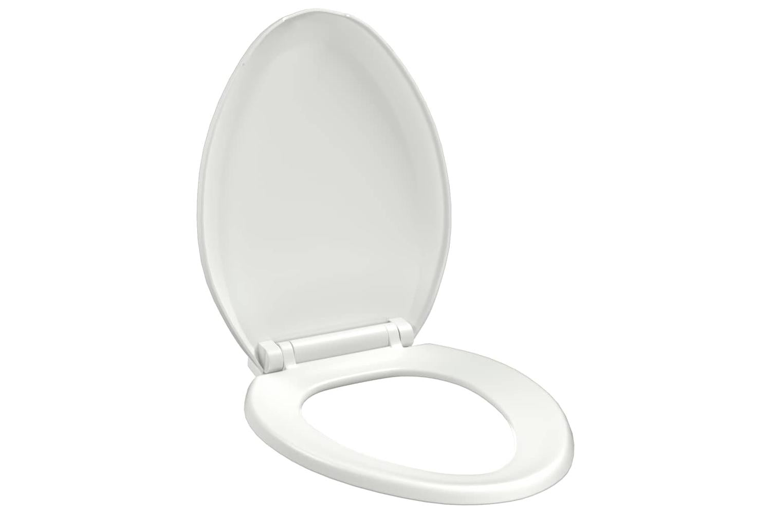 Vidaxl 145019 Soft-close Toilet Seat With Quick-release Design White