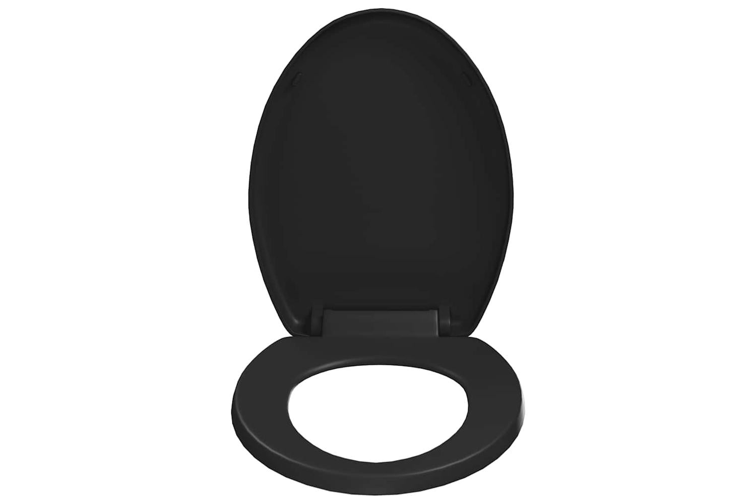 Vidaxl 145016 Soft-close Toilet Seat With Quick-release Design Black-4