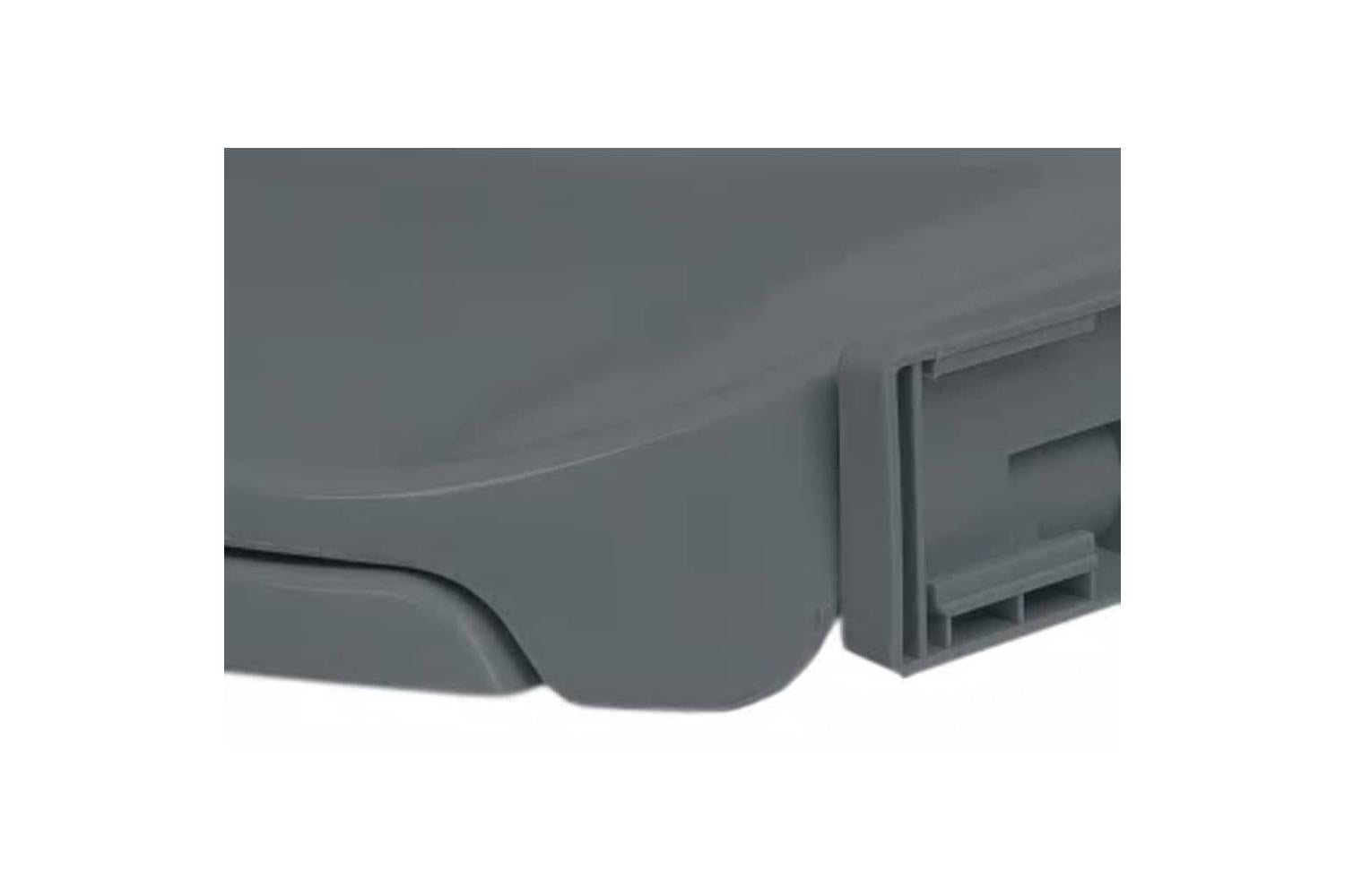 Vidaxl 145816 Soft-close Toilet Seat Grey Oval-7