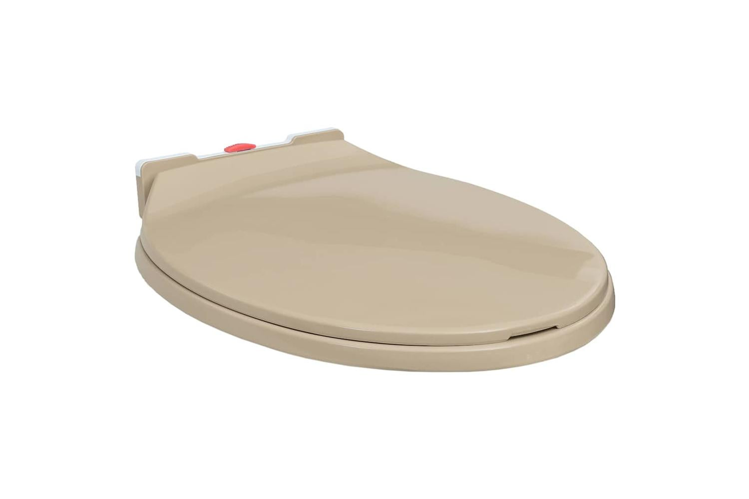 Vidaxl 145821 Soft-close Toilet Seat Quick Release Beige Oval